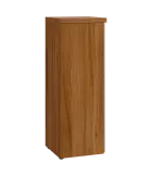 MHN 3 - 4D kancelářská skříň, 1-dveřová, levá, 1120x400x400, ořech světlý